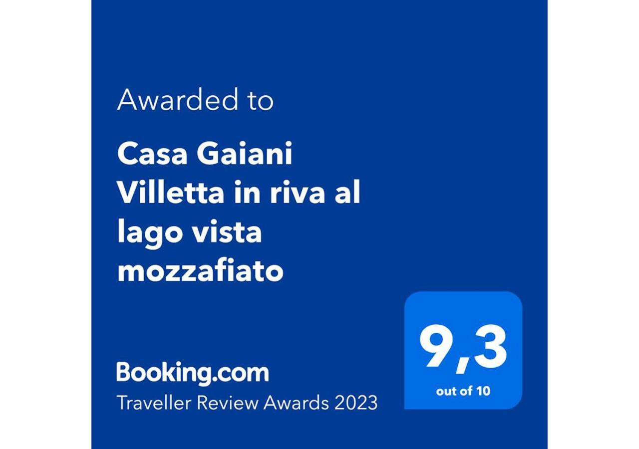 Casa Gaiani Villetta In Riva Al Lago Vista Mozzafiato Varano Borghi Екстериор снимка